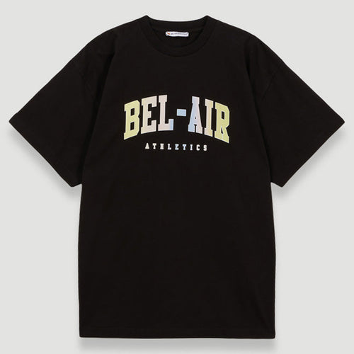 Bel-Air Athletics Men College T-Shirt Pastel Black