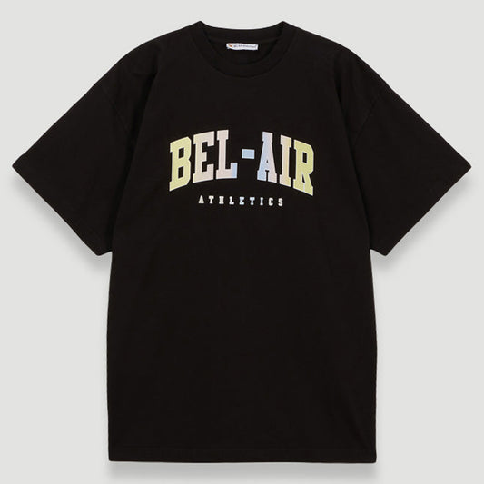 Bel-Air Athletics Men College T-Shirt Pastel Black