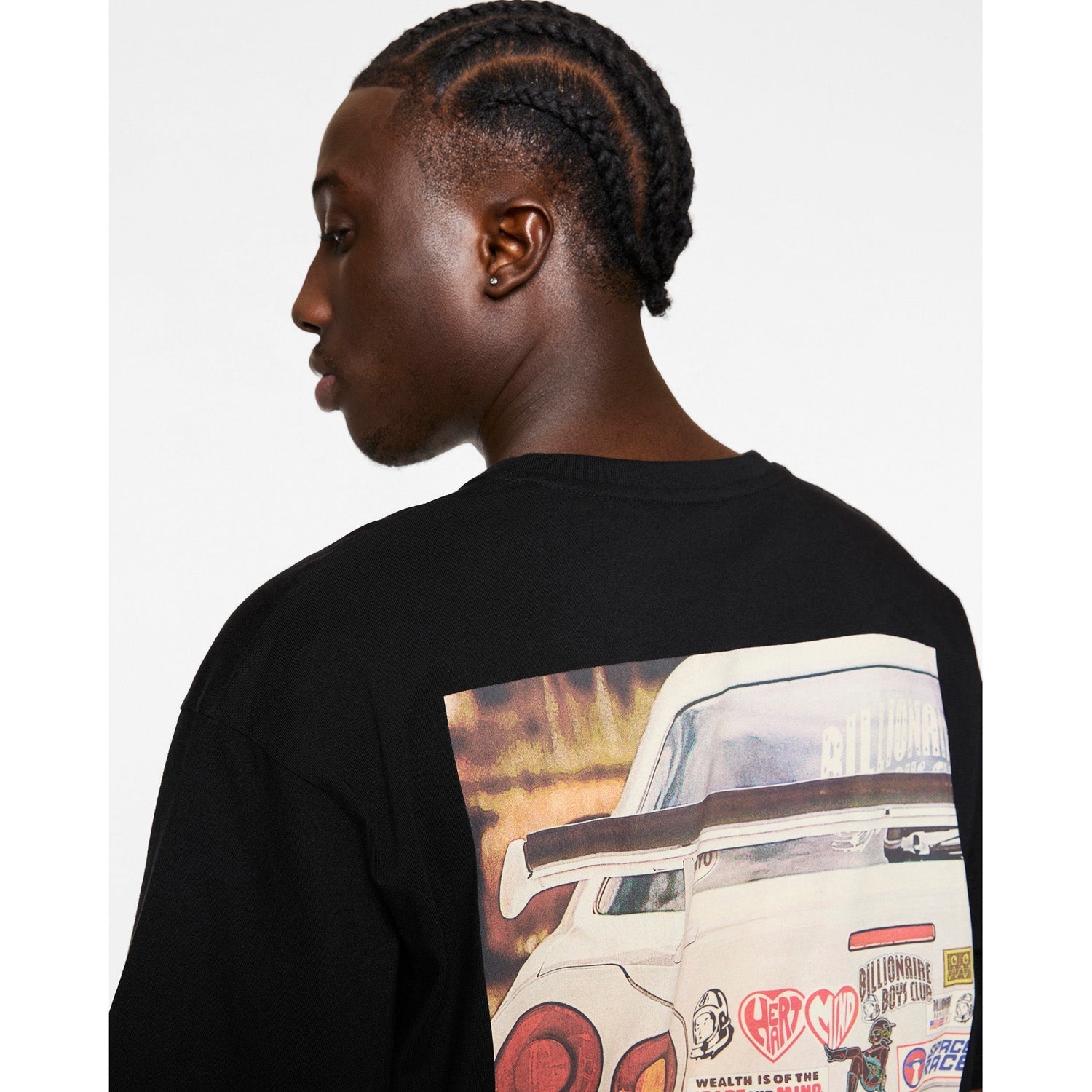 Billionaire Boys Club Men GTR SS Tee Black