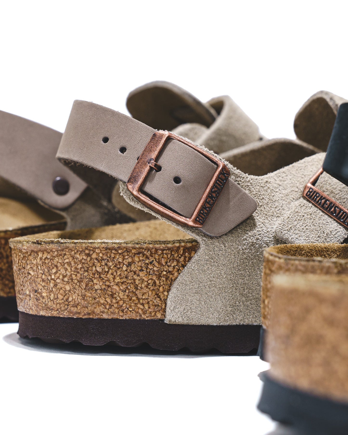 Birkenstock Men Tokio Suede Taupe 1028287