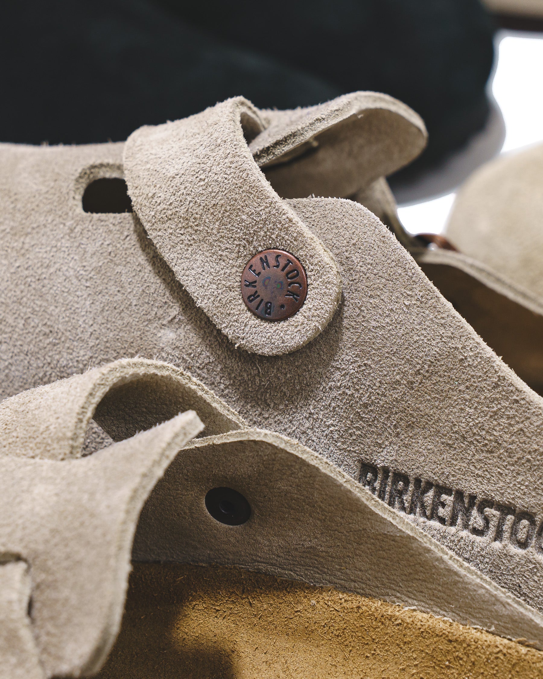 Birkenstock Men Tokio Suede Taupe 1028287