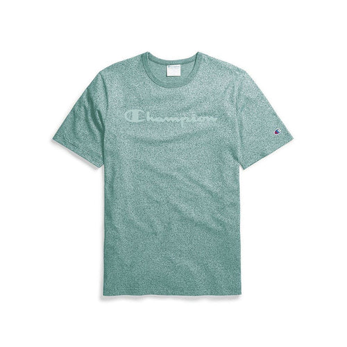 Champion Heritage Mock Twist Tee Jeweled Jade Heat Men T5077-550037-8AR