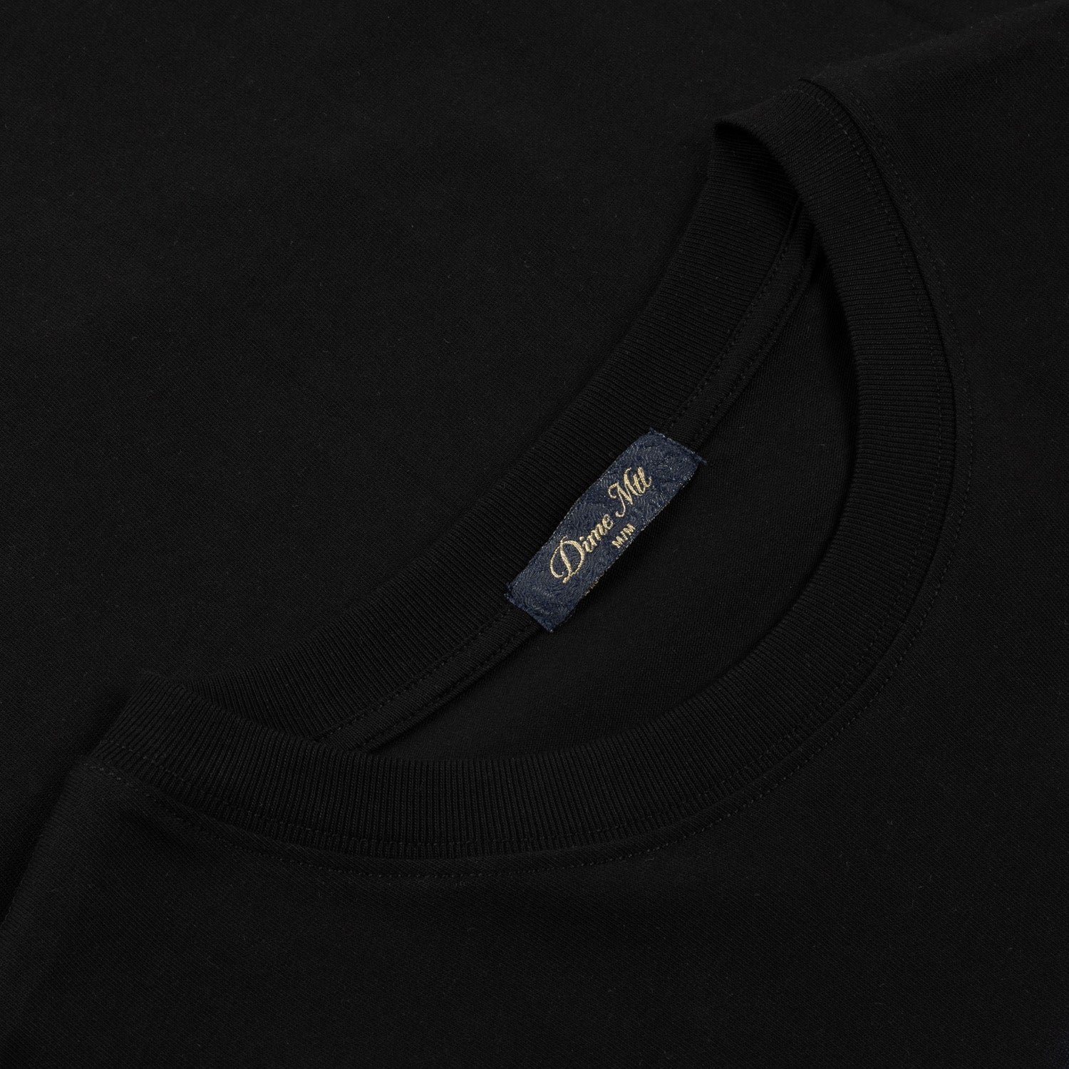 Dime Classic Cross Stitch T-Shirt Black