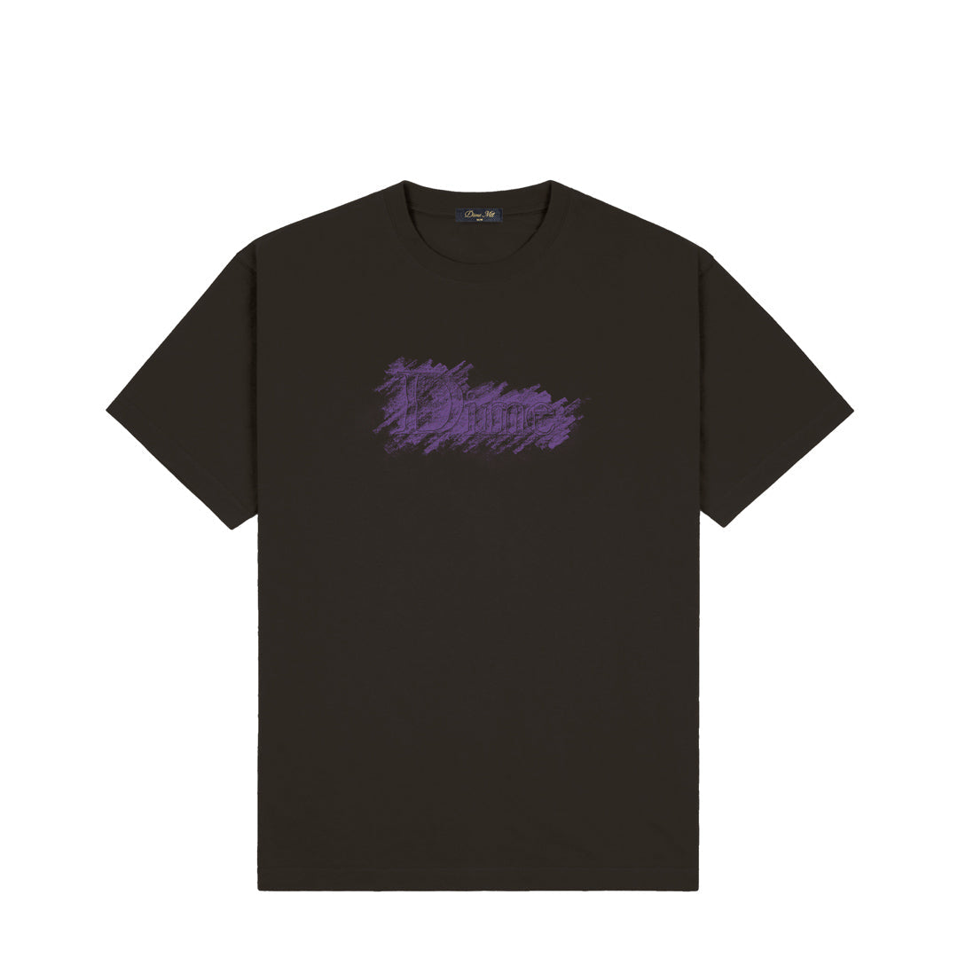 Dime Classic Treehorn T-Shirt Vintage Black