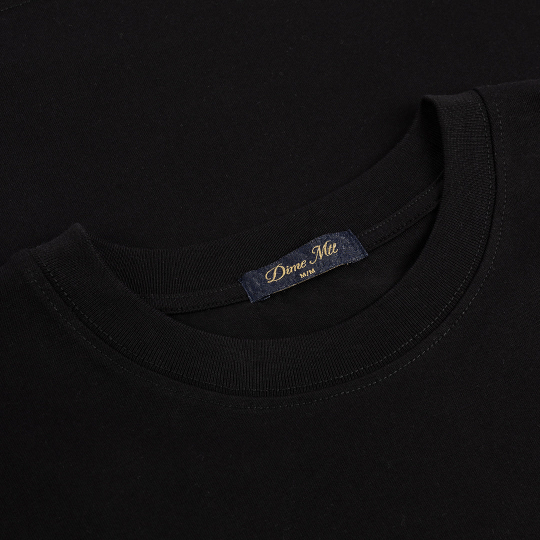 Dime Classic Treehorn T-Shirt Vintage Black
