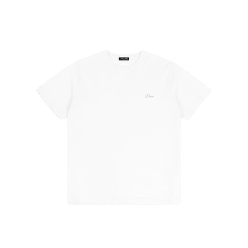 Dime Cursive Small Logo T-Shirt White