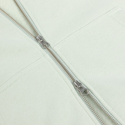 Dime Cursive Small Logo Zip Hoodie Mint