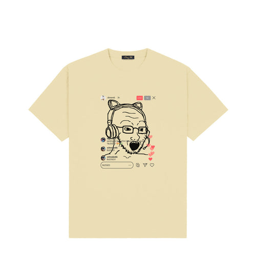 Dime Live T-Shirt Cloud Cream