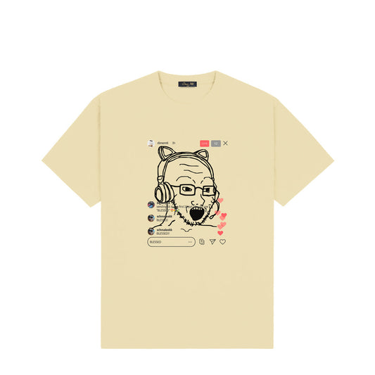 Dime Live T-Shirt Cloud Cream