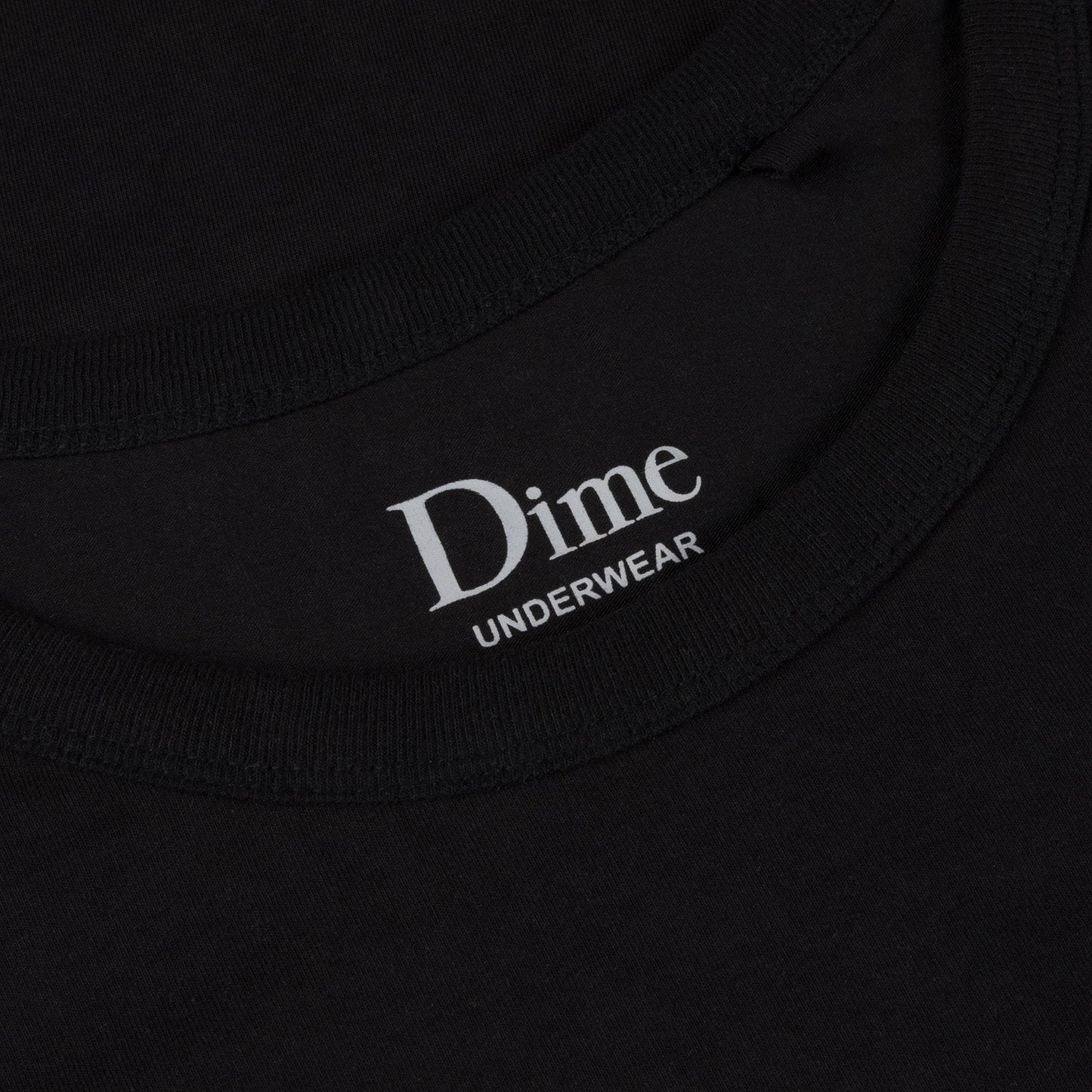 Dime Men Classic 2 Pack Undershirts Black