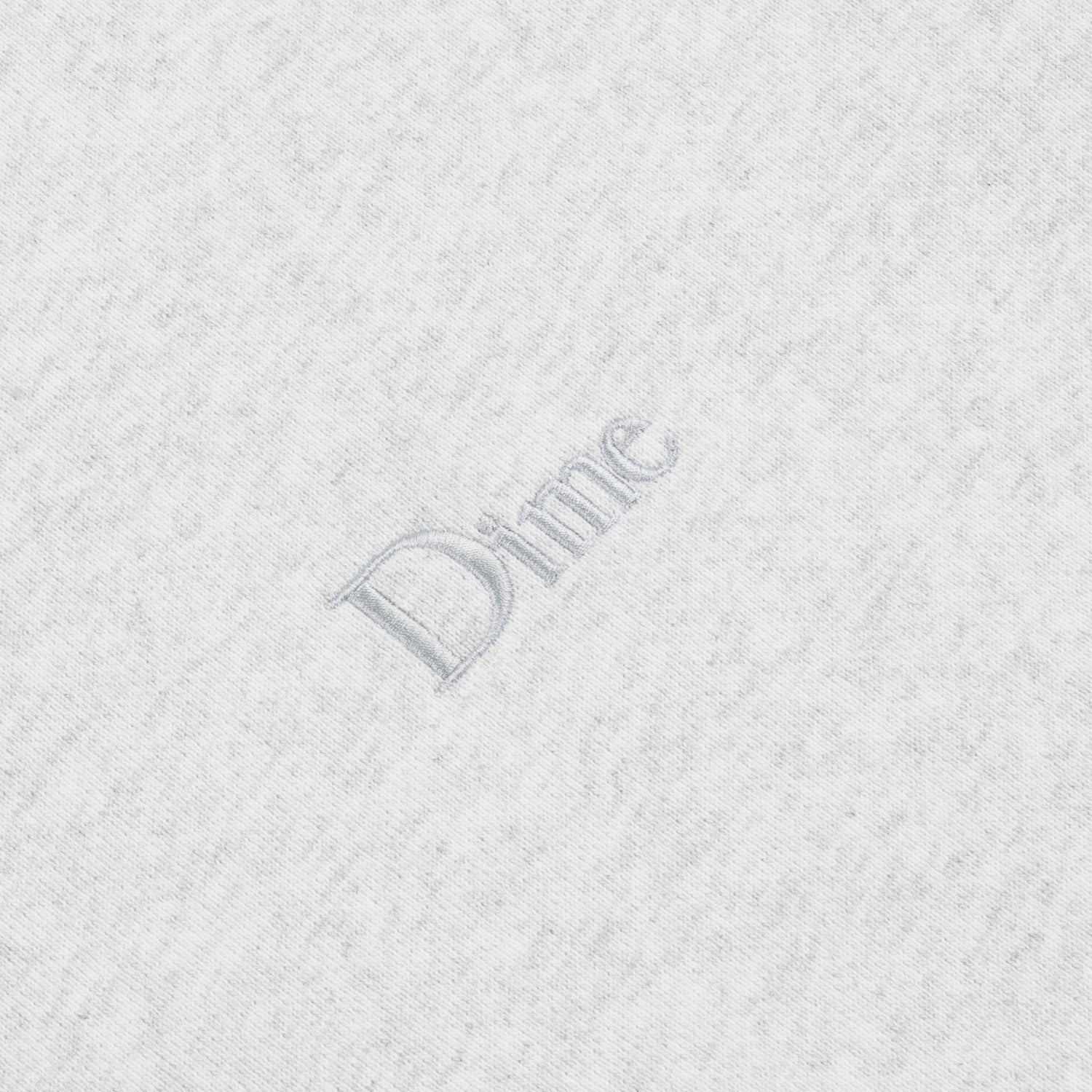 Dime Men Classic Small Logo Crewneck Ash