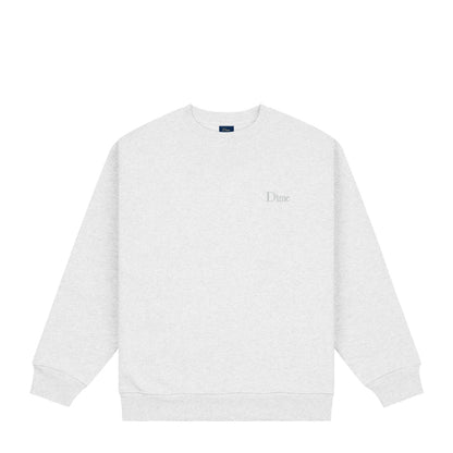 Dime Men Classic Small Logo Crewneck Ash