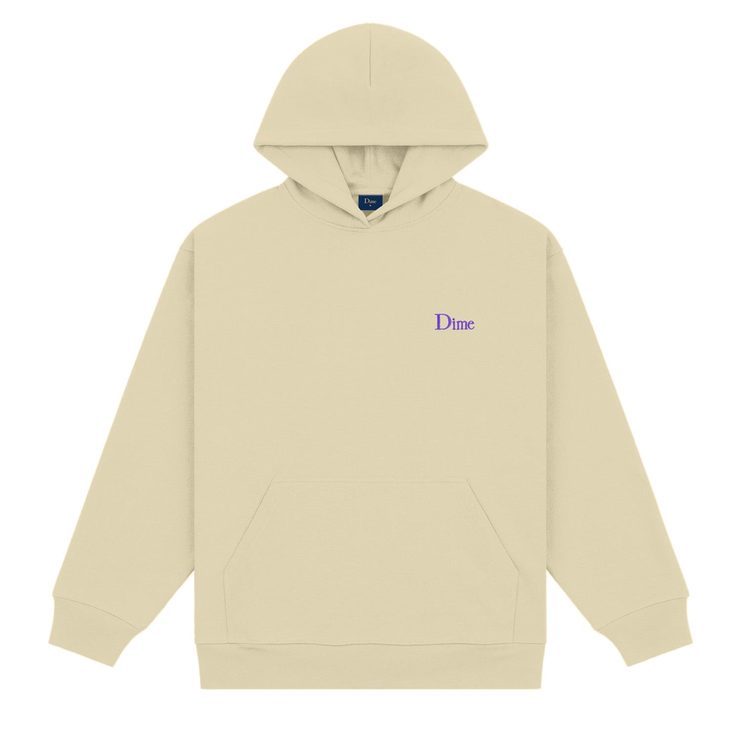 Dime Men Classic Small Logo Hoodie Light Moss