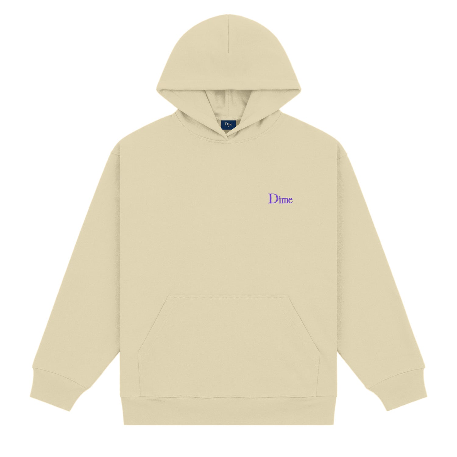 Dime Men Classic Small Logo Hoodie Light Moss