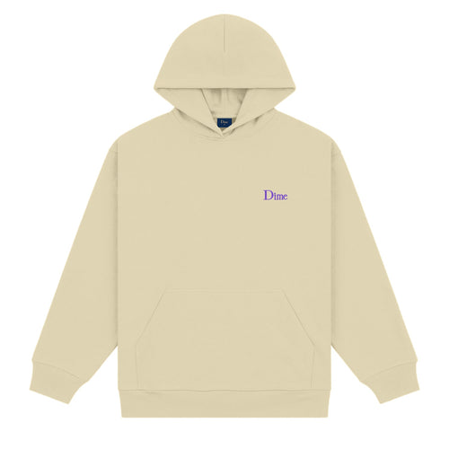 Dime Men Classic Small Logo Hoodie Light Moss