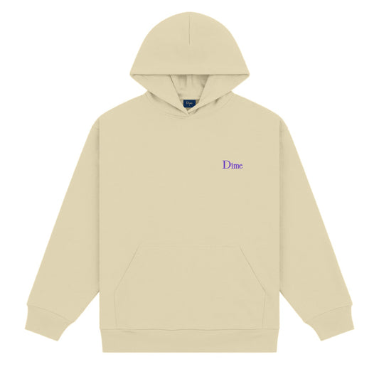Dime Men Classic Small Logo Hoodie Light Moss