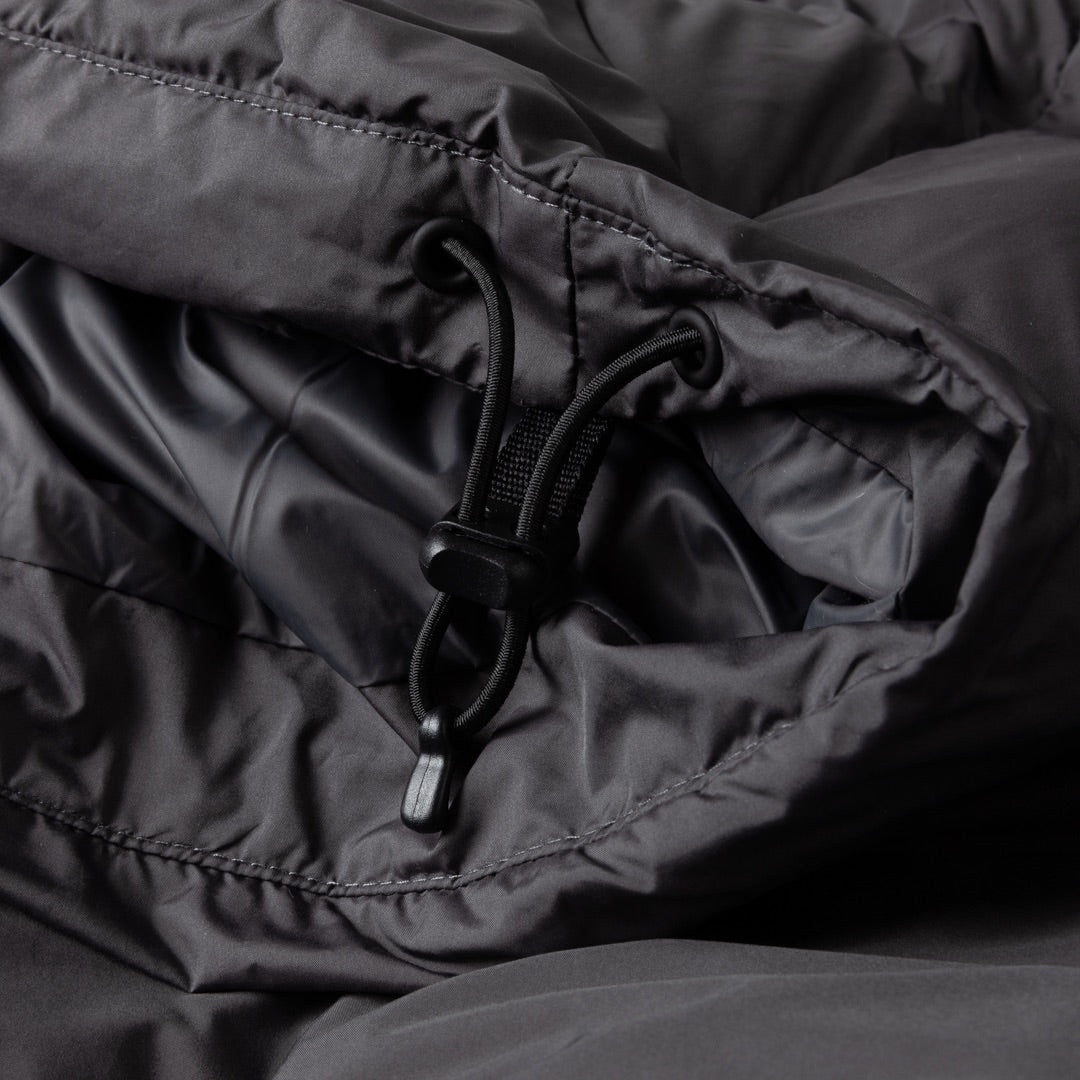 Dime Pleated Puffer Charcoal