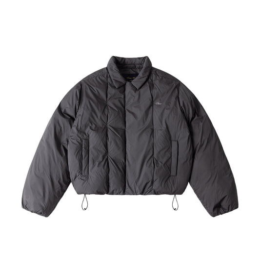 Dime Pleated Puffer Charcoal