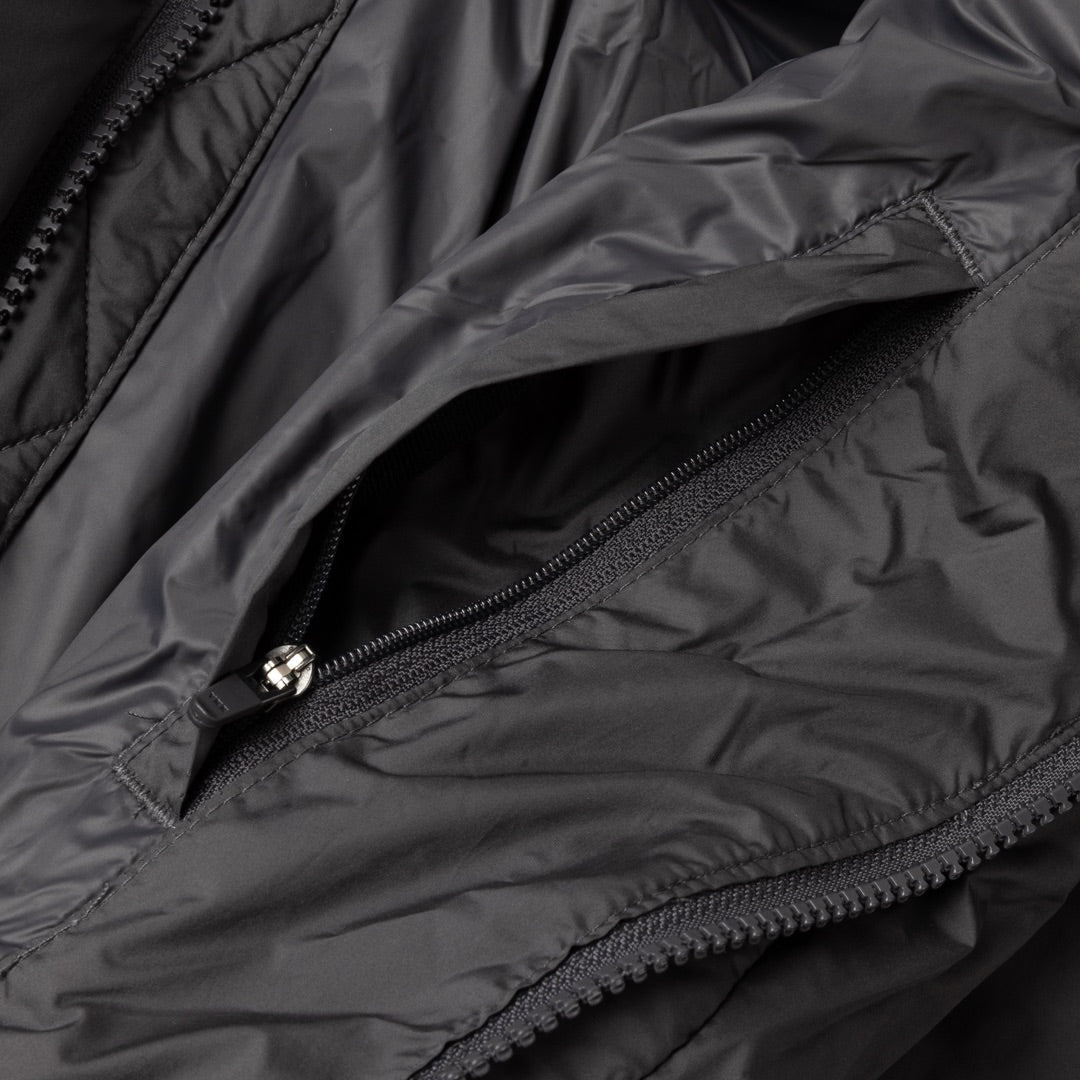 Dime Pleated Puffer Charcoal