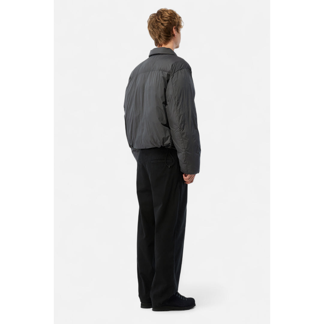 Dime Pleated Puffer Charcoal