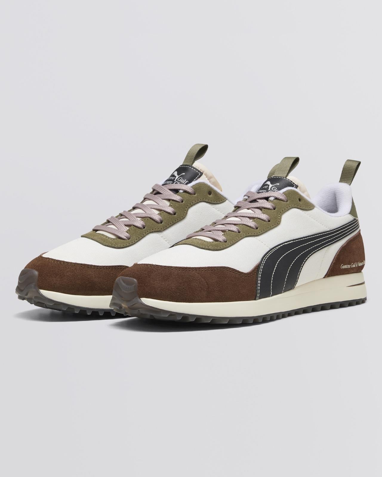 x GGNC Helsinki Golf Shoes Warm White/Flat Dark Gray/Dark Sage