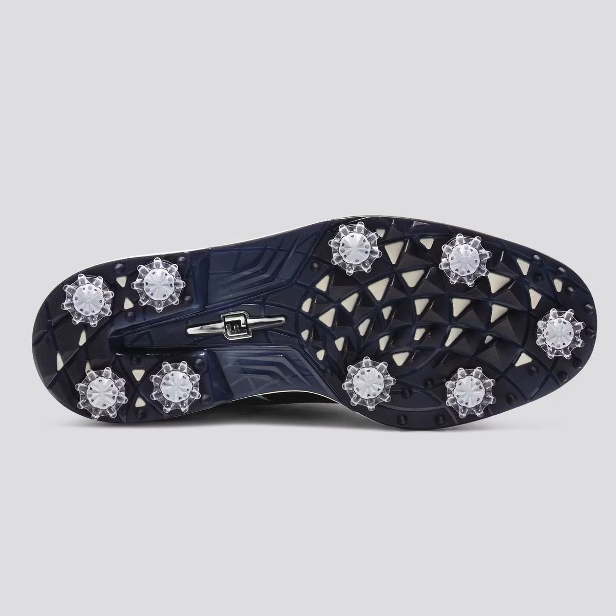Premiere Series Packard Cleated Laced Golf Shoes White/Navy