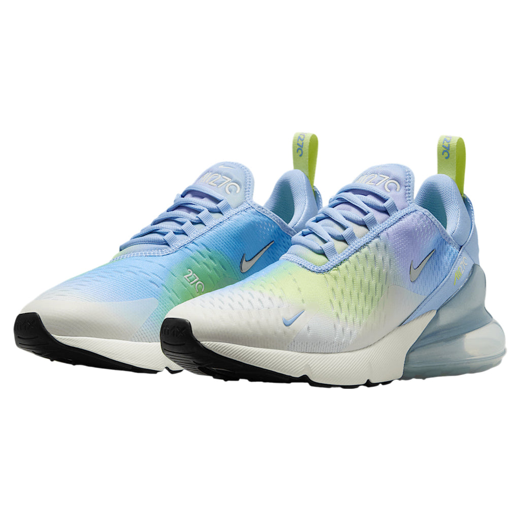 Nike Air Max 270 Aluminum Hydrangeas Light Lemon Twist Metallic Silver (W)