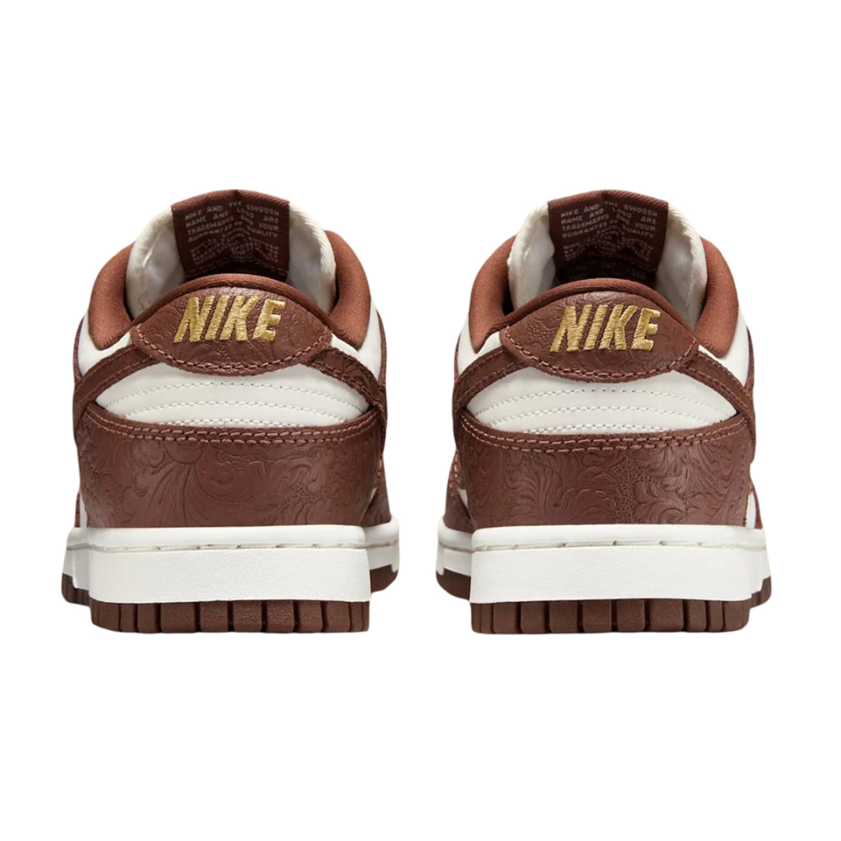 Nike Dunk Low Embossed Baroque Sail Fauna Brown (W)