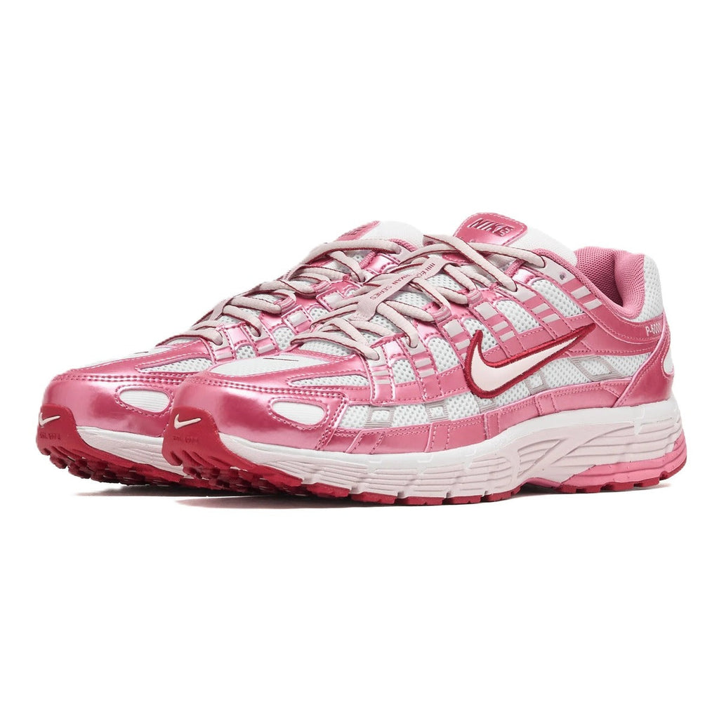 Nike P-6000 White Silt Red Peony (W)