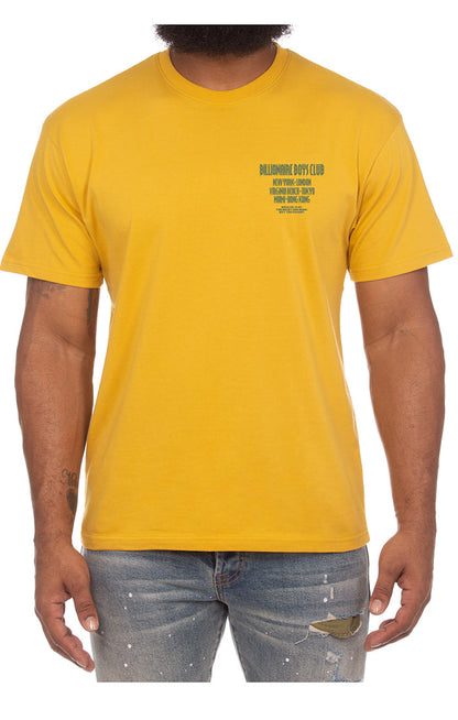 Billionaire Boys "Camp" SS Tee (Citrus)